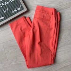 Marina ripped coral slacks